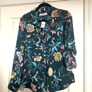 NEW from Loft size medium beautiful blouse